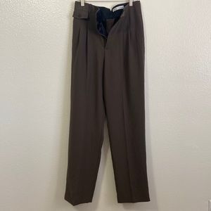 NWOT Zara Mocha Brown Trouser